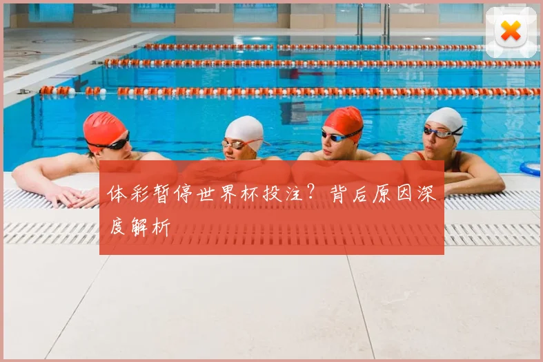 体彩暂停世界杯投注？背后原因深度解析