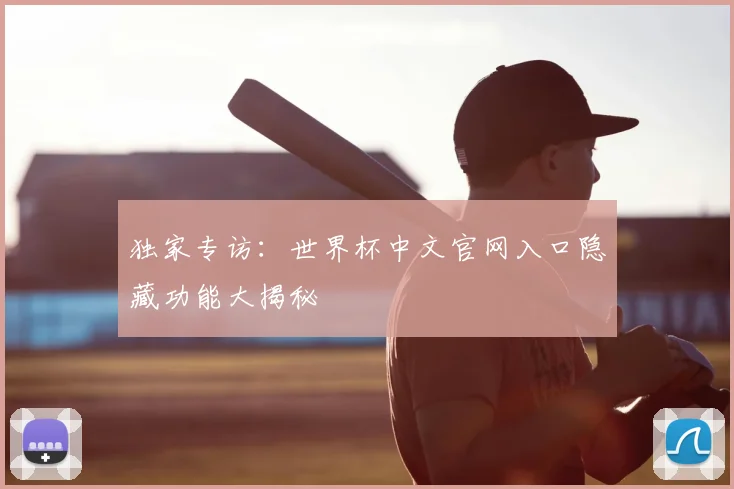 独家专访:世界杯中文官网入口隐藏功能大揭秘